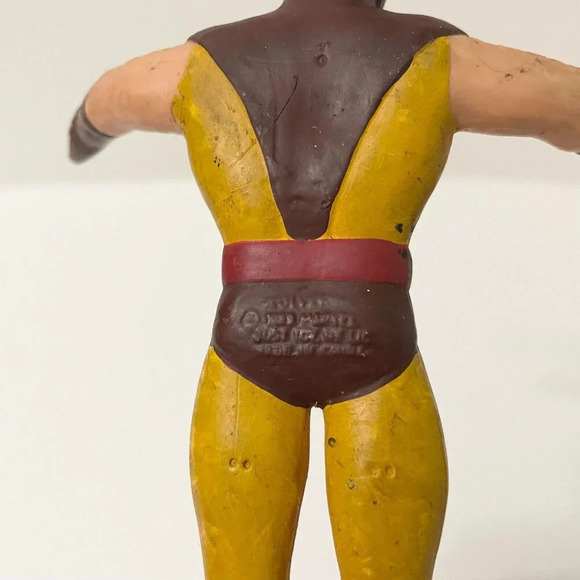 Vtg 1989 Marvel Just Toys Wolverine Bendy Bendems Action Figure XMen Flaws - Picture 11 of 16